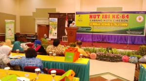 Seminar dan talkshow dalam rangka memperingati HUT IBI ke-64 tahun Tingkat Kota Cirebon.
